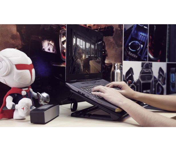 Cooler Master Chłodząca NotePal  Ergostand IV (do 17", czarna) - 491813 - zdjęcie 9